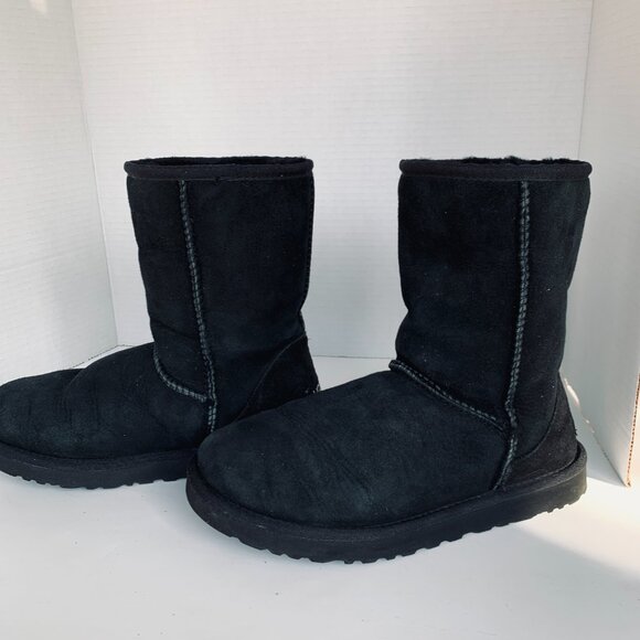 UGG Classic Short II Suede Boot Woman Sz 7 - Picture 13 of 14